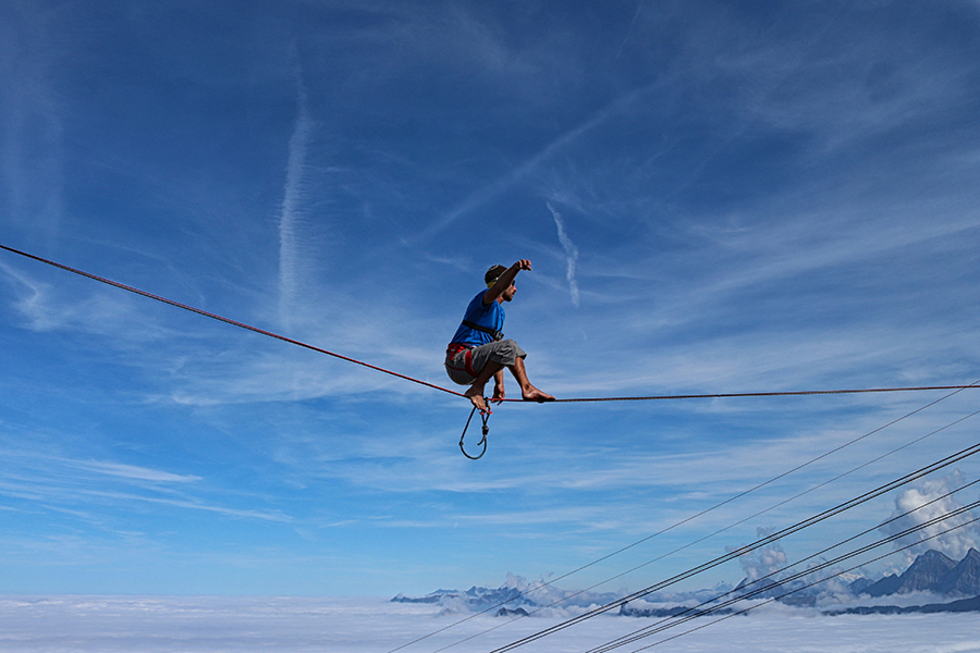 Highline Extreme 2015 Moléson - Copyright Christiane Specht