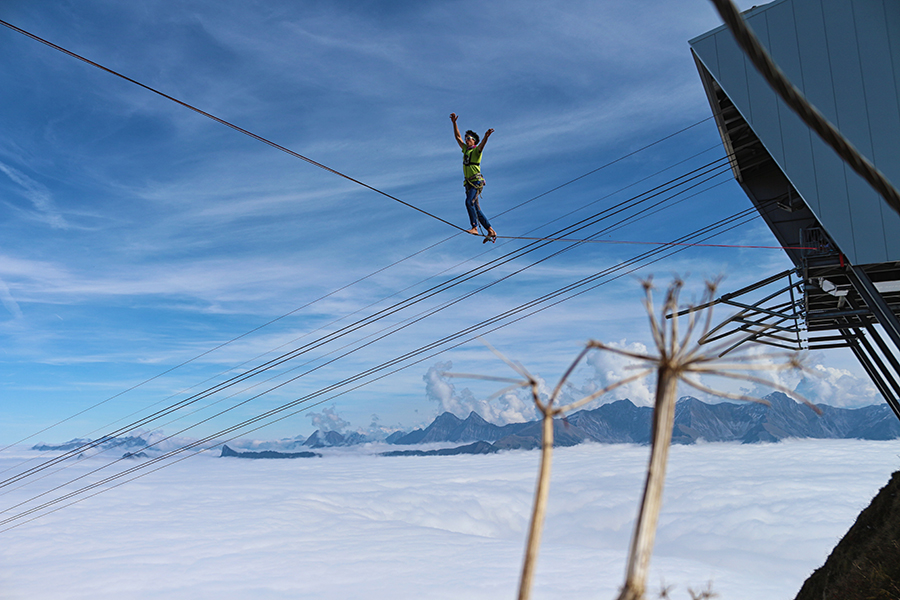 Highline Extreme 2015 Moléson - Copyright Christiane Specht