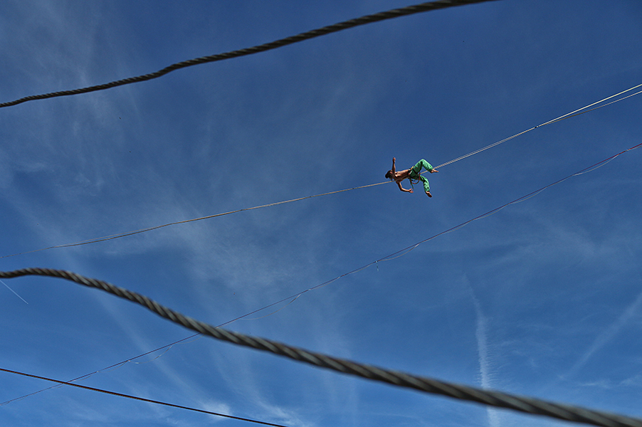 Highline Extreme 2015 Moléson - Copyright Christiane Specht