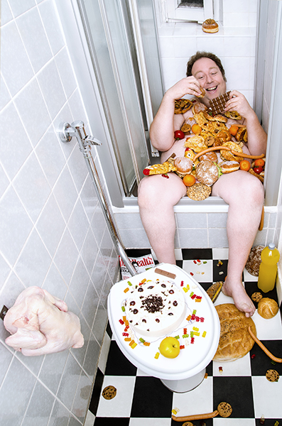 Zuviel: Nahrung - Copyright Christiane Specht